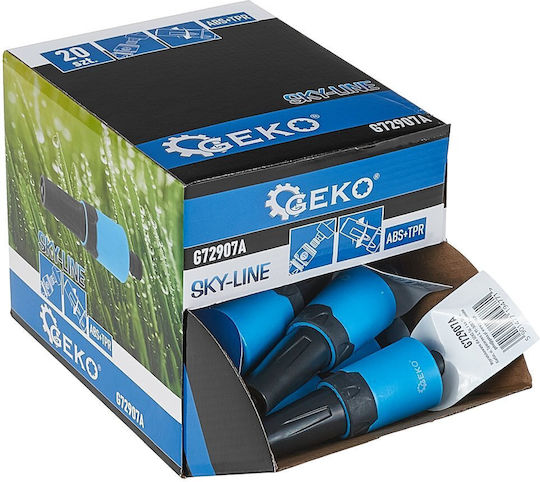Adjustable Hose Nozzle Set Sky-line 20 Pieces Geko G72907a