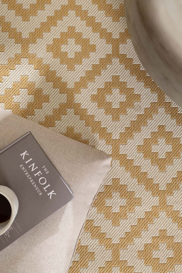 Royal Carpet Flox Ochre 50010 Χαλί Ορθογώνιο Καλοκαιρινό Ψάθινο Ochre 67x140cm