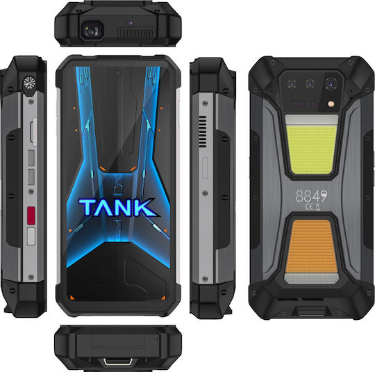 Unihertz 8849 Tank 2 Pro Dual SIM (12GB/512GB) Resistant Smartphone Black