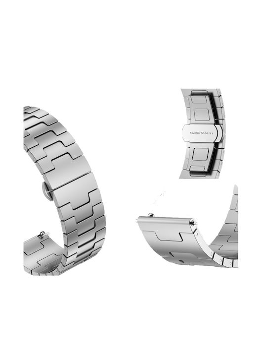 Huawei Armband Rostfreier Stahl Schwarz (Huawei Watch GT 2 (22mm))