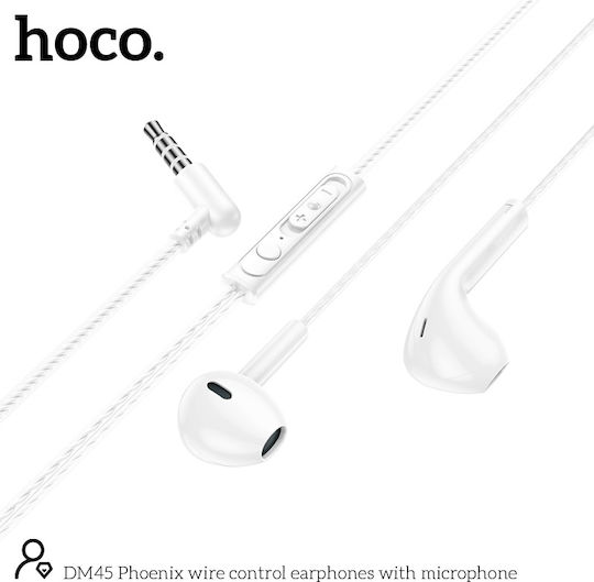 Hoco DM45 Phoenix Безжични Стерео с жак 3.5mm Бял