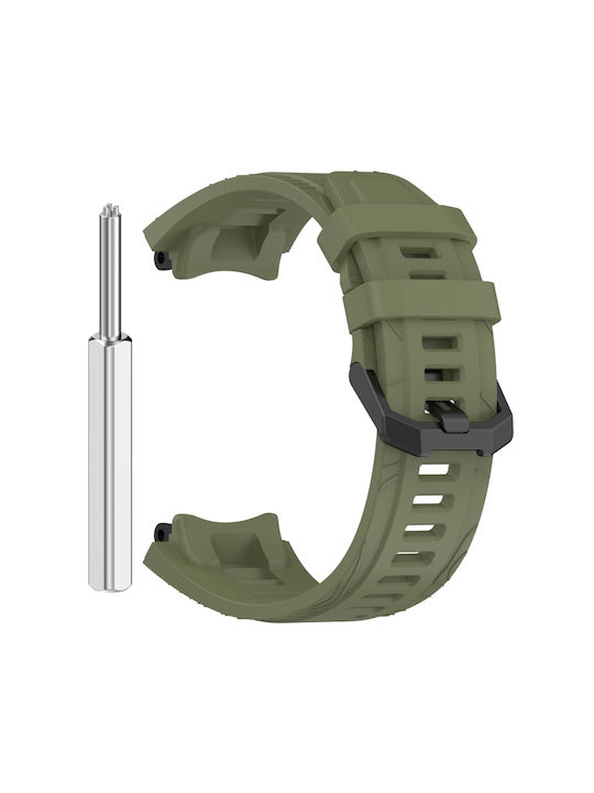 Λουράκι Σιλικόνης Πράσινο (Amazfit T-Rex 3)