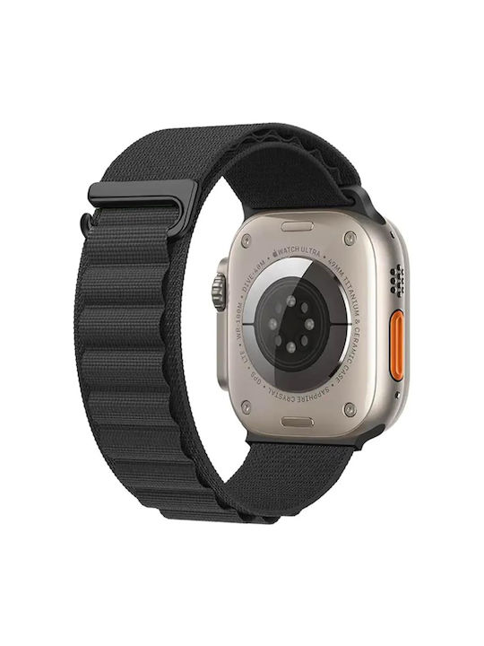 Orso Λουράκι Μαύρο (Apple Watch 42/44/45/46/49mm)