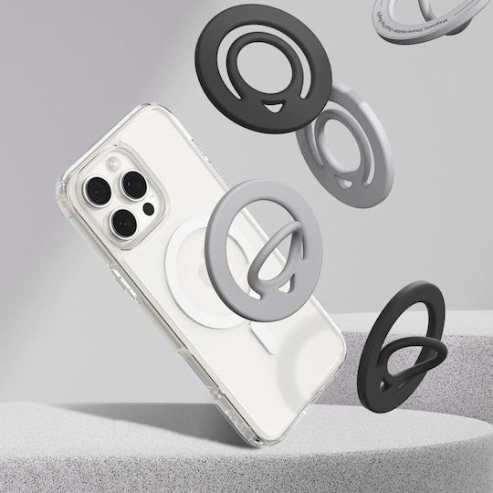 Spigen Dual Pop MagSafe Ring Holder Κινητού σε Μαύρο χρώμα