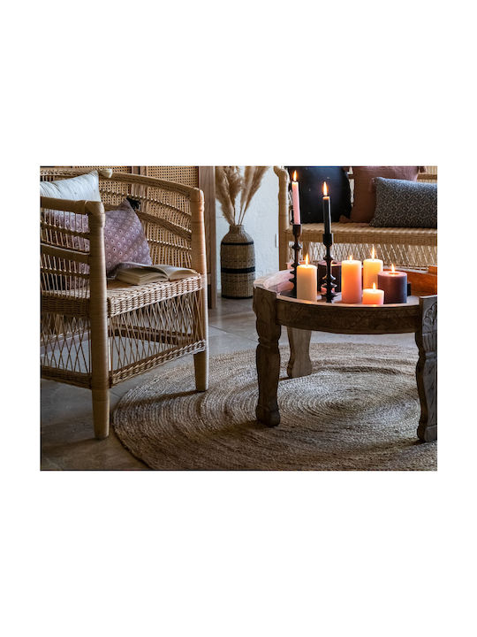 A-S Natural Covor Rotund Din paie Jute