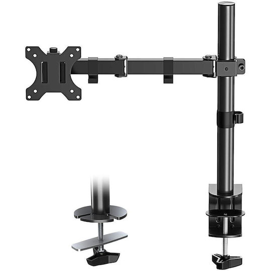 Techly Стойка Монитор до 32" с Рамо Сребриста (ICA-LCD-503BK)
