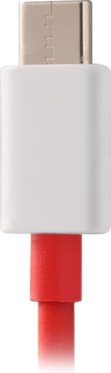 OnePlus USB 2.0 Кабел USB-C Мъжки - USB-A 100W Червен 1.5m e3730