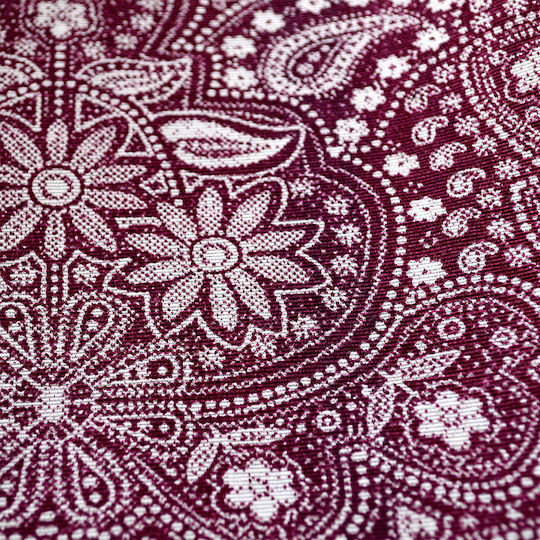 Lino Home Decorative Pillow Case Sefu from 100% Cotton 301 Burgundy 301 Burgundy 45x45cm.