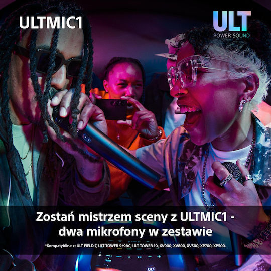 Sony ULTMIC1 Σετ Δυναμικό Μικρόφωνο με USB Type-C Χειρός
