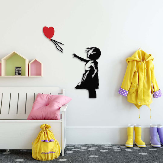 Wallity από Μέταλλο Banksy 105x85cm Wallity από Μέταλλο Banksy 105x85cm