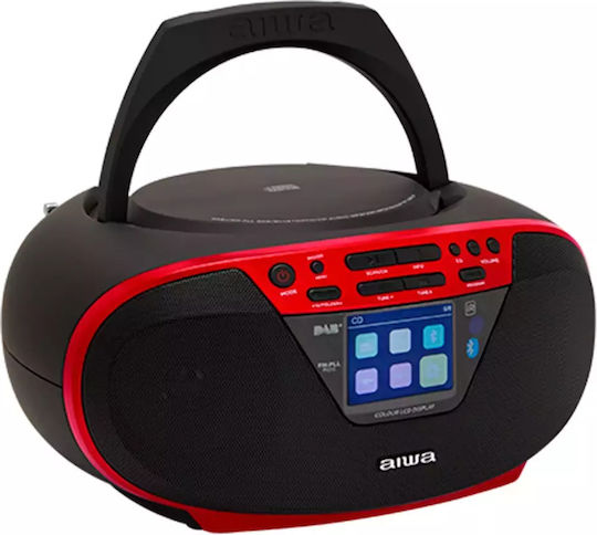 Aiwa Φορητό Ηχοσύστημα με USB / Bluetooth Κόκκινο