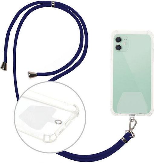 Techwave Universal Neck Strap Mobile Phones Tablets Navy Blue