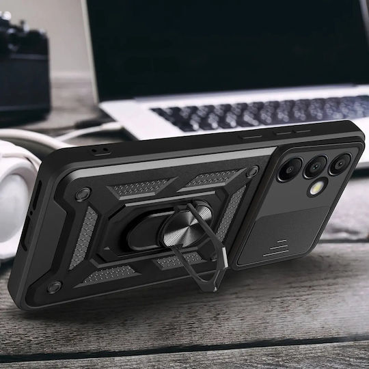Hurtel Back Cover Σιλικόνης / Πλαστικό Μαύρο (Samsung Galaxy A56)