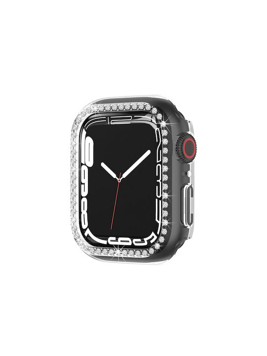 Protectoare Carcasă de Plastic în culoarea Transparent pentru Apple Watch 41mm