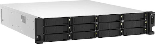 QNap TS-H1887XU-RP-E2336-32G NAS Rack με 18 θέσεις για HDD/SSD και 2 θύρες Ethernet