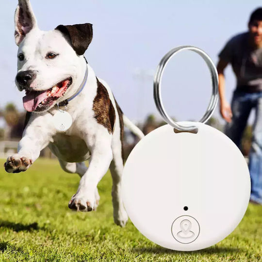 Mini Round Bluetooth Tracker Πορτοκαλί