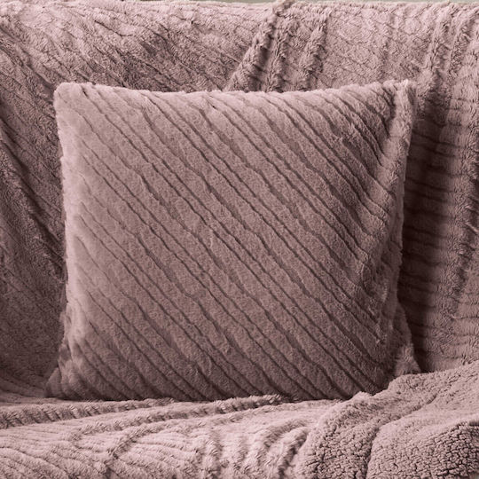 Kentia Sofa Cushion Lilibeth Furry 20 50x50cm