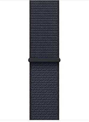 Apple Watch SE 2024 Aluminium 44mm Waterproof with Heart Rate Monitor (Midnight with Ink Sport Loop)