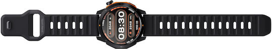 Kiano Watch Xtreme 46mm mit Pulsmesser (Schwarz)
