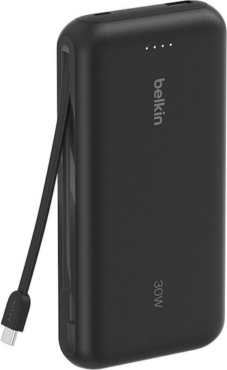 Belkin BPB024hqBK Power Bank 20000mAh 30W Μαύρο