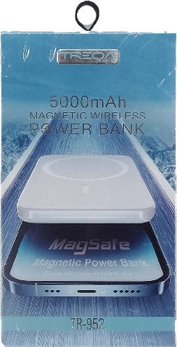 Treqa TR-952 Power Bank 5000mAh Ασημί