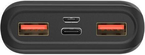 HAMA PD10-HD Външна Батерия 10000mAh с 2 USB-A Изходни Порта и USB-C Изходен Порт Бързо Зареждане Антрацит