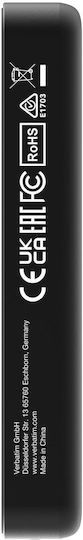 Verbatim Charge 'n' Go MagSafe Power Bank 10000mAh 20W с USB-C порт Power Delivery Черен
