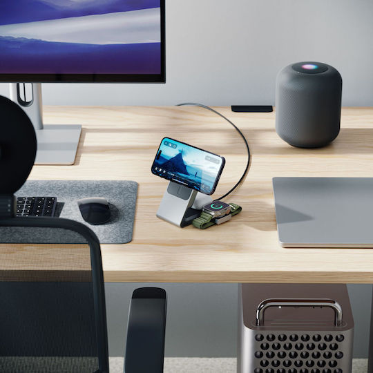 Alogic Matrix+ MagSafe Power Bank 5000mAh Γκρι