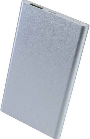 Bormann BBC5001 Power Bank 5000mAh mit USB-A Anschluss Silber