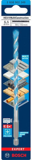 Bosch Expert HEX-9 Diamond Drill with Hexagonal Shank for Wood και Metal 90mm / 20mm / 10mm