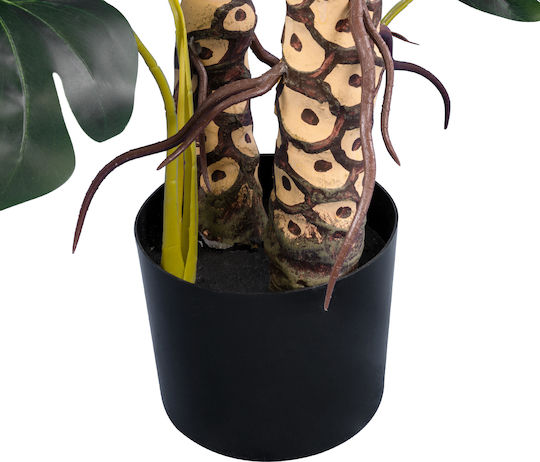 Plantă Artificială în Ghiveci Monstera Green 140cm GloboStar