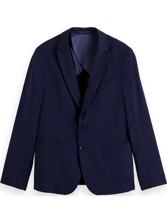 Essential Men's Suit Jacket Blue