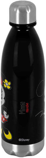 Karactermania Kids Water Bottle Minnie Stainless Steel with Screw Cap Non Spill 500ml (Various Designs/Colours)