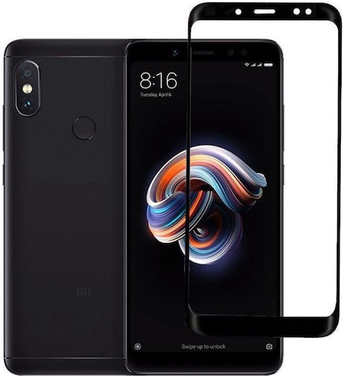 9H Full Glue Full Face Tempered Glass (Redmi Note 5)