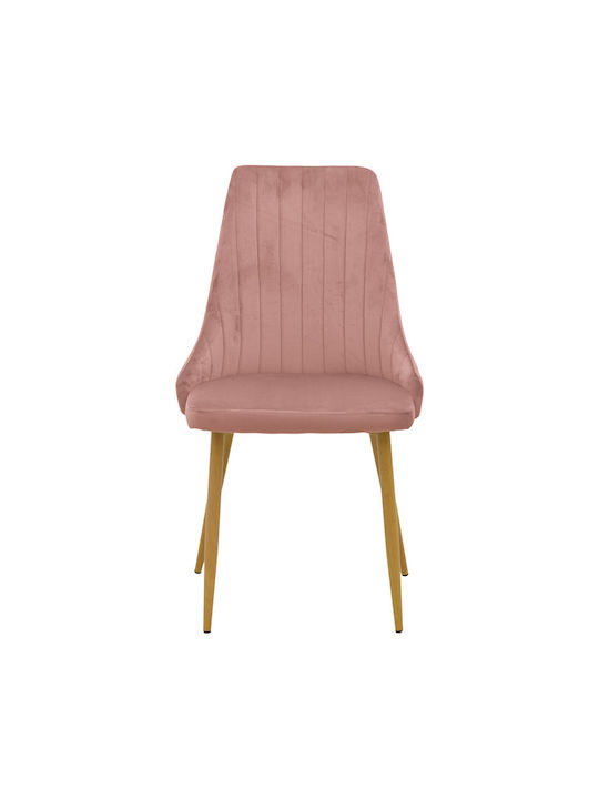 Azori Dining Room Velvet Chair Sapio Apple Velvet 49x55x85cm