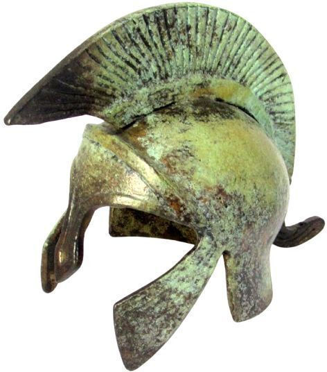 Trojanischer Bronzehelm