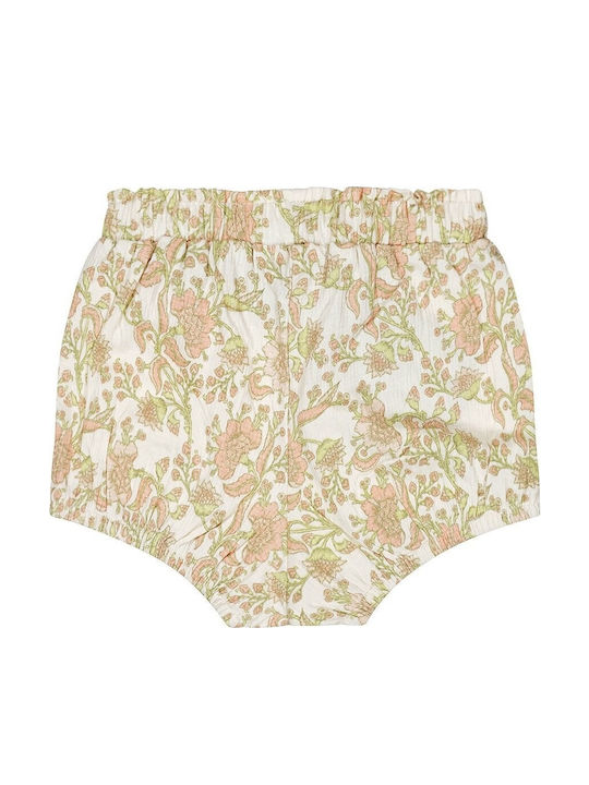 Παιδικό Σορτς/Βερμούδα Υφασμάτινο Off White, Green, Peach, Pink