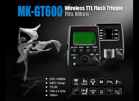 Diat MK-GT600N TTL Blitzkamera für Nikon Kameras