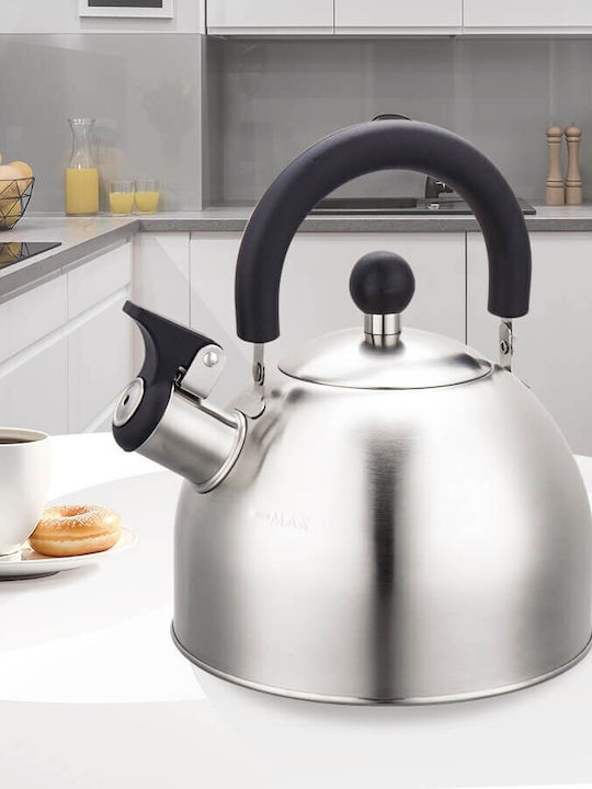 Maestro Teapot Stainless Steel Silver 2000ml