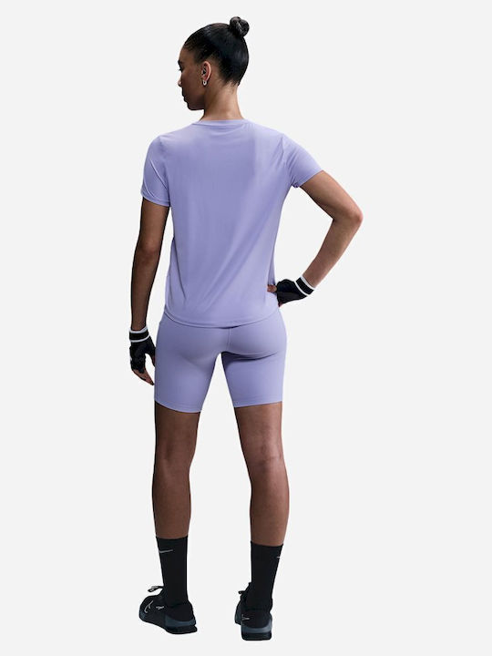 One Classic Damen Sport T-Shirt Dri-Fit Flieder