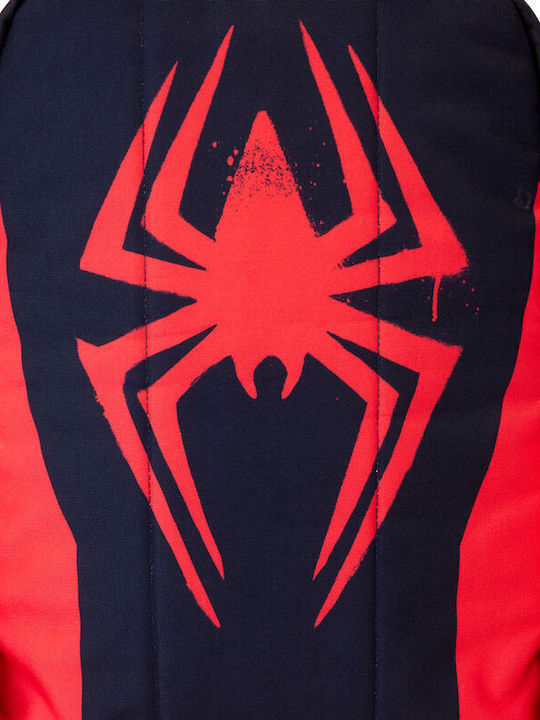 Loungefly Marvel Spider-verse Miles Morales Раница Многоцветна с Джоб за Бутилка