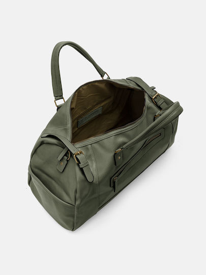 Herling Research Sack Voyage Green made of Artificial Leather