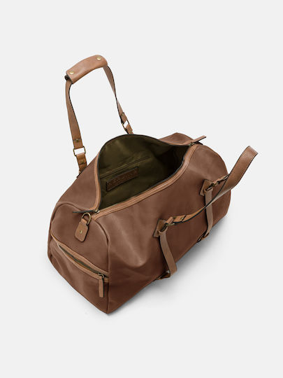 Herling Research Sack Voyage Brown made of Artificial Leather