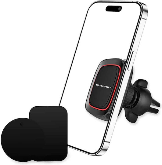 Techsuit Suport Auto pentru Telefon cu magnet Neagră