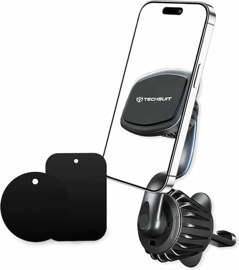 Techsuit Auto Handyhalterung mit Magnet Schwarz