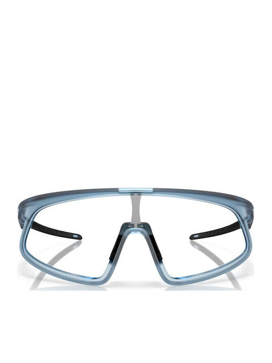 Oakley Rslv Unisex Γυαλιά Ηλίου με Γκρι Κοκκάλινο Σκελετό και Διάφανο Φακό