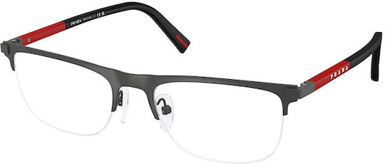 Prada Men's Prescription Eyeglass Frames Grey PRPR50R 06P1O1