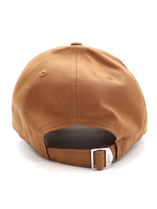 Boss Cap Zed-b-icon Logo Beige