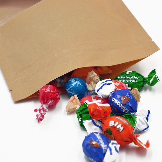 Kraft Paper Food Packaging Bag 100 Pieces