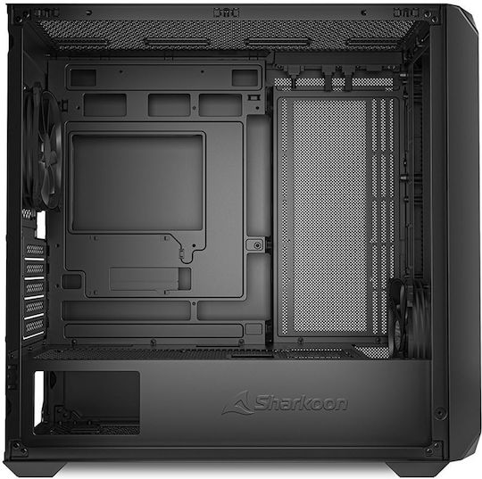 Sharkoon MK2 RGB Micro Tower Computer Case Black